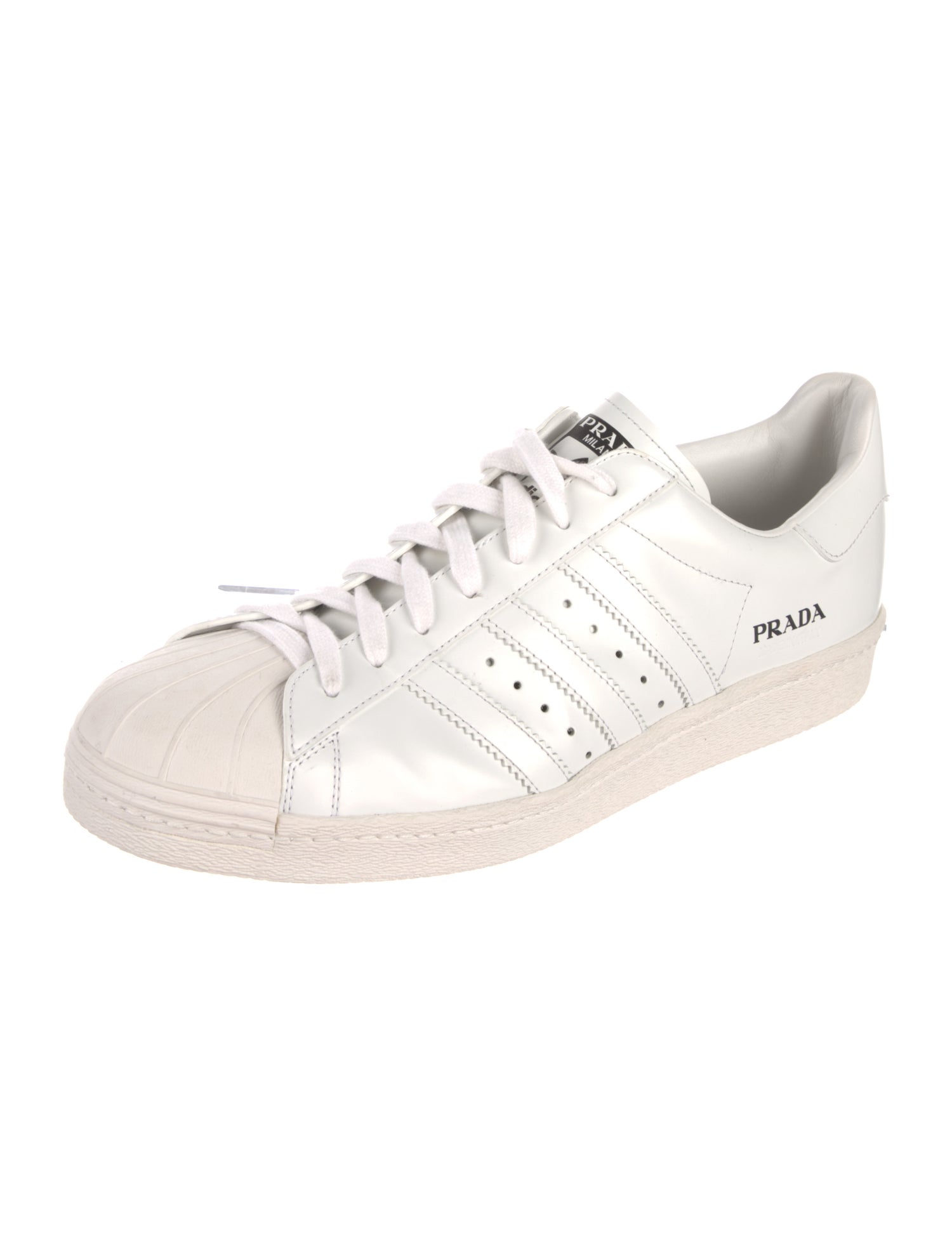 Prada Leather Sneakers w/ Tags