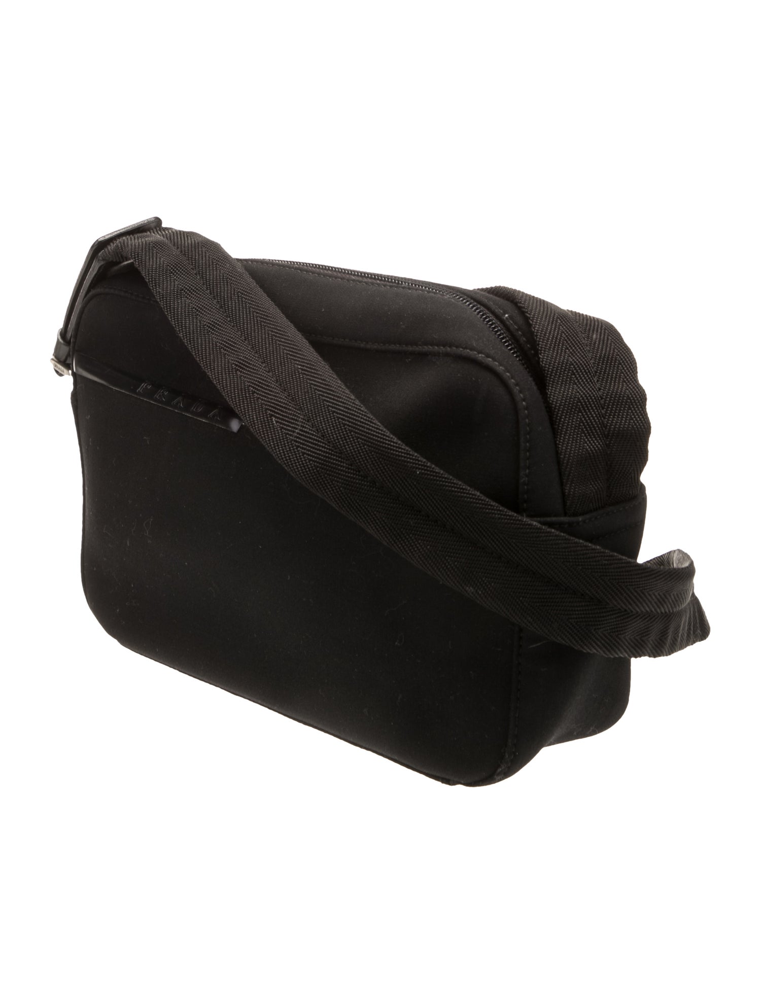 Prada Canvas Shoulder Bag