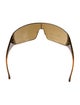 Prada Shield Tinted Sunglasses