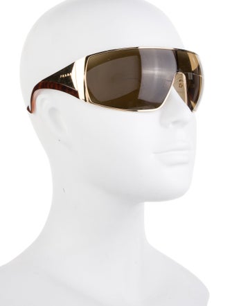 Prada Shield Tinted Sunglasses