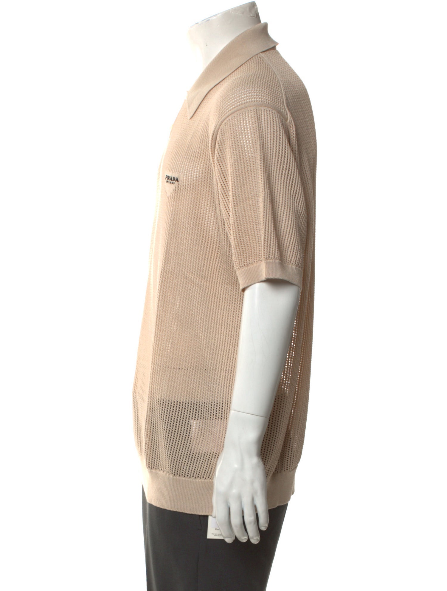 Prada 2022 Knit Polo Sweater