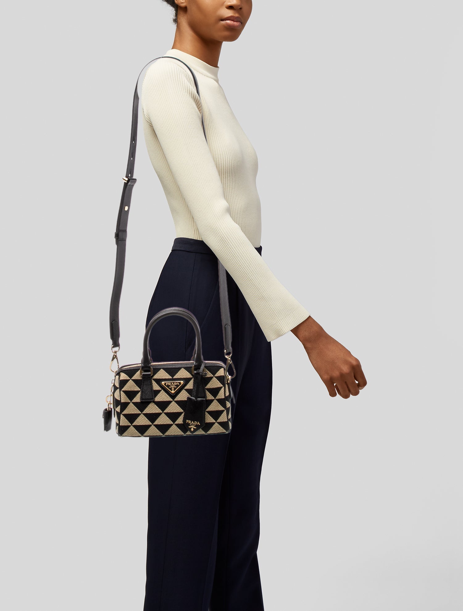 Prada Saffiano Leather Symbole