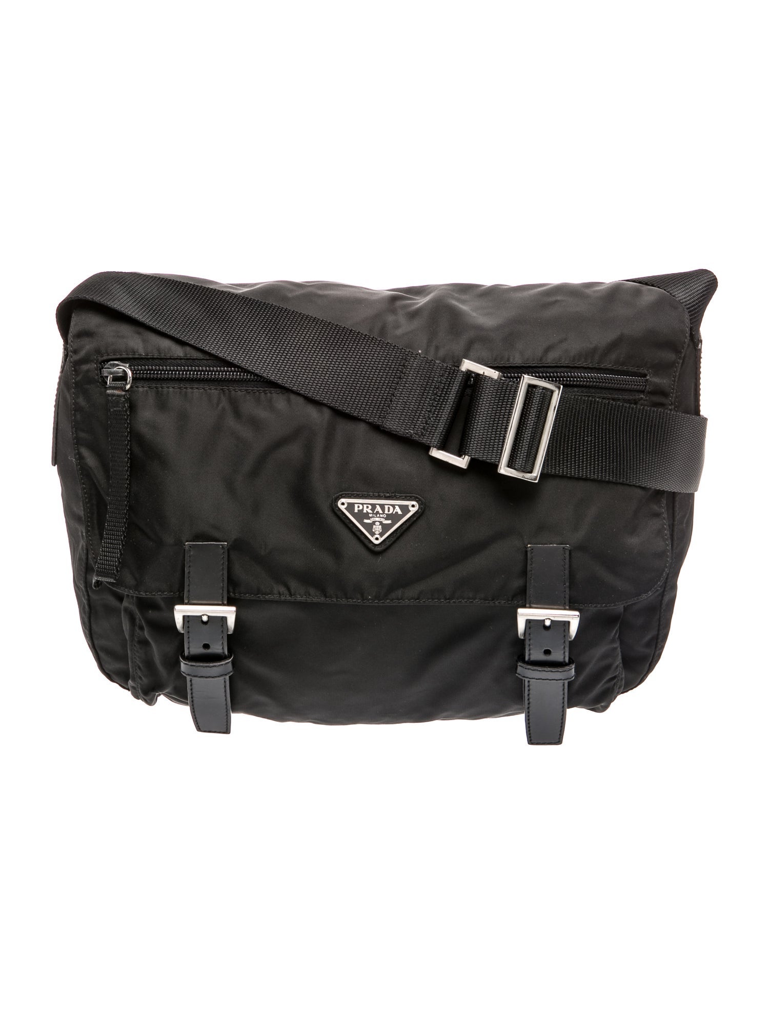 Prada Tessuto Nylon Messenger Bag