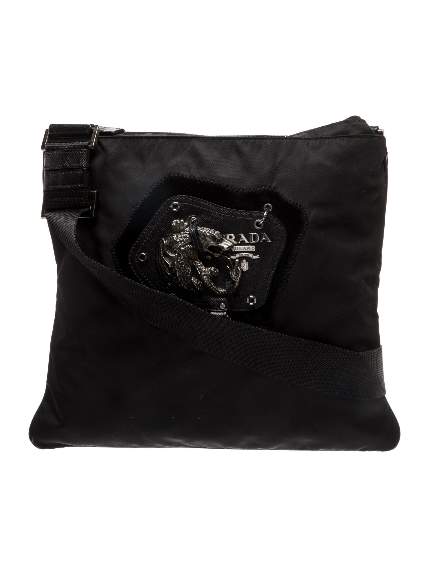 Prada Vela Nylon Evening Bag