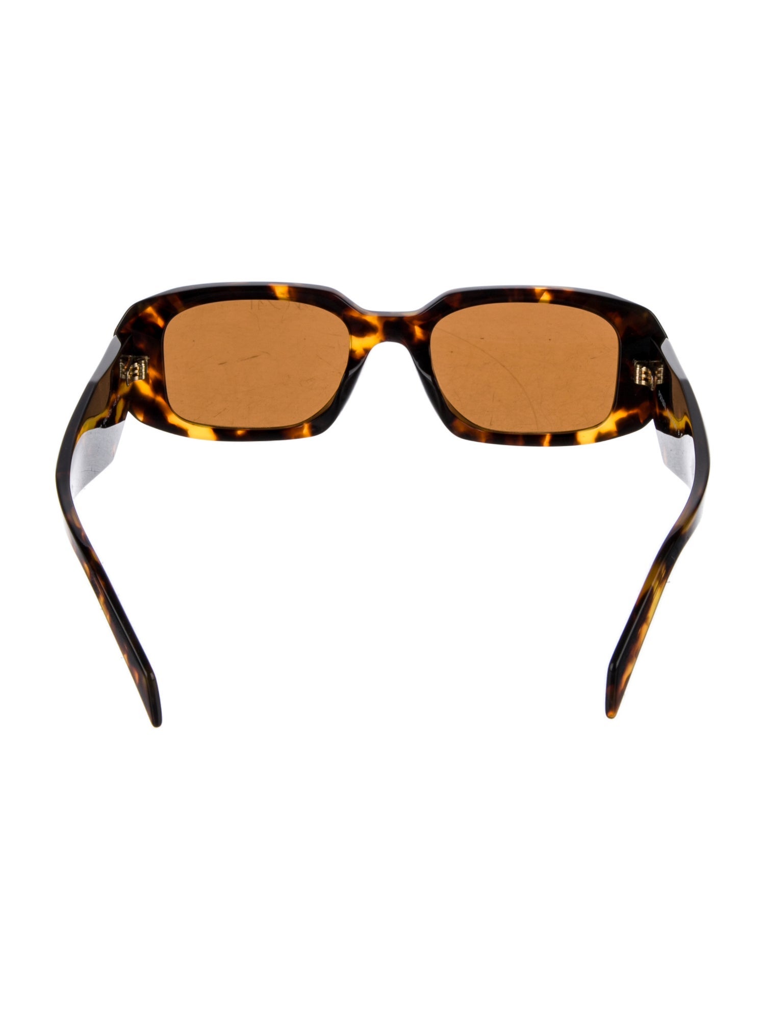Prada Square Tinted Sunglasses