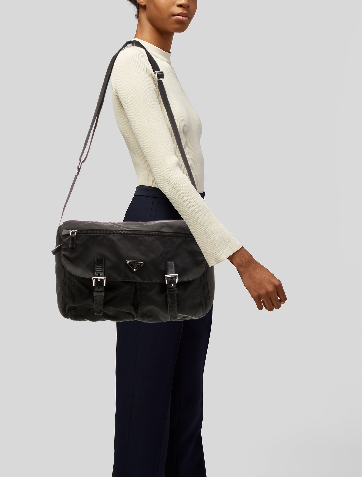 Prada Tessuto Nylon Messenger