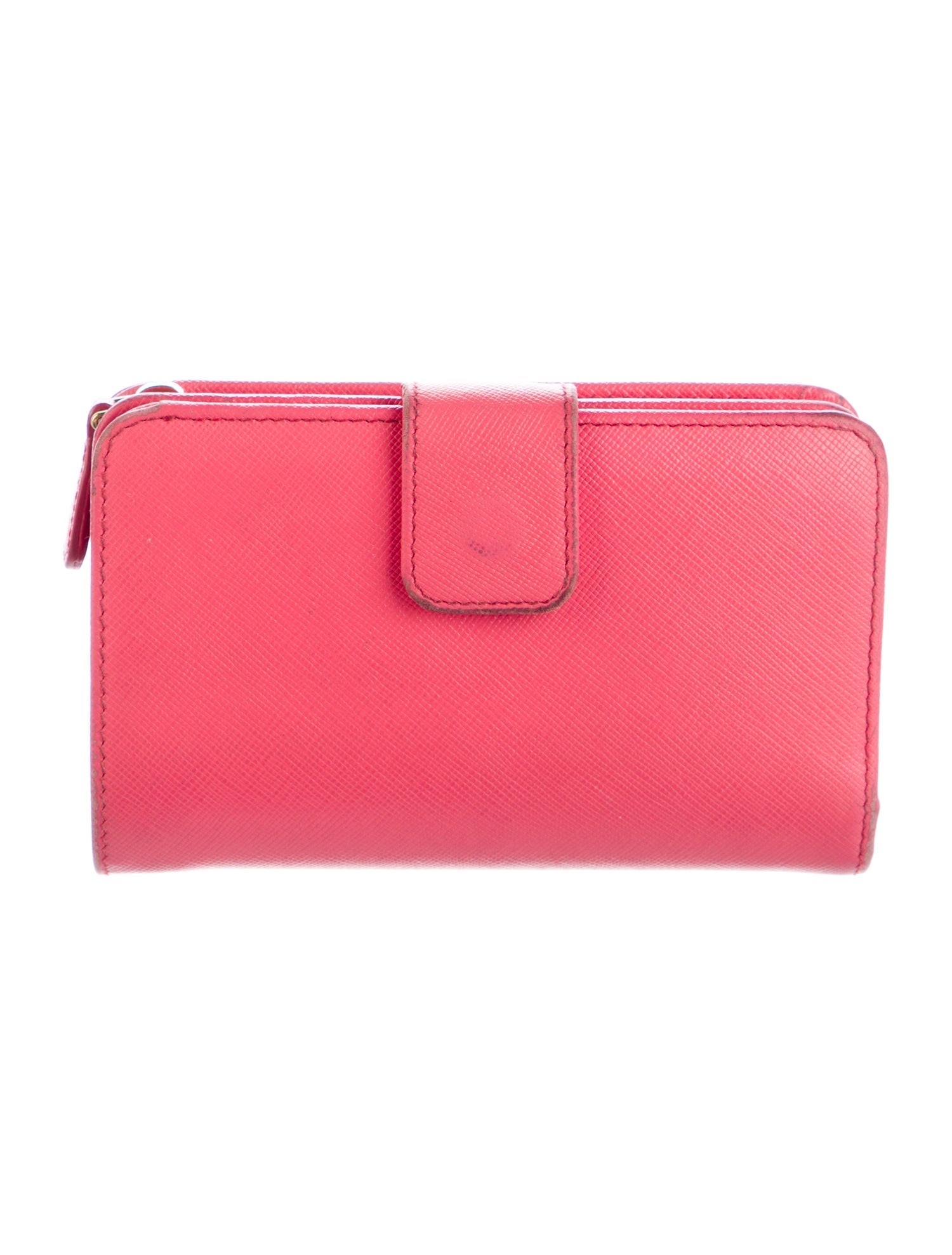 Prada Saffiano Lux Leather French Purse