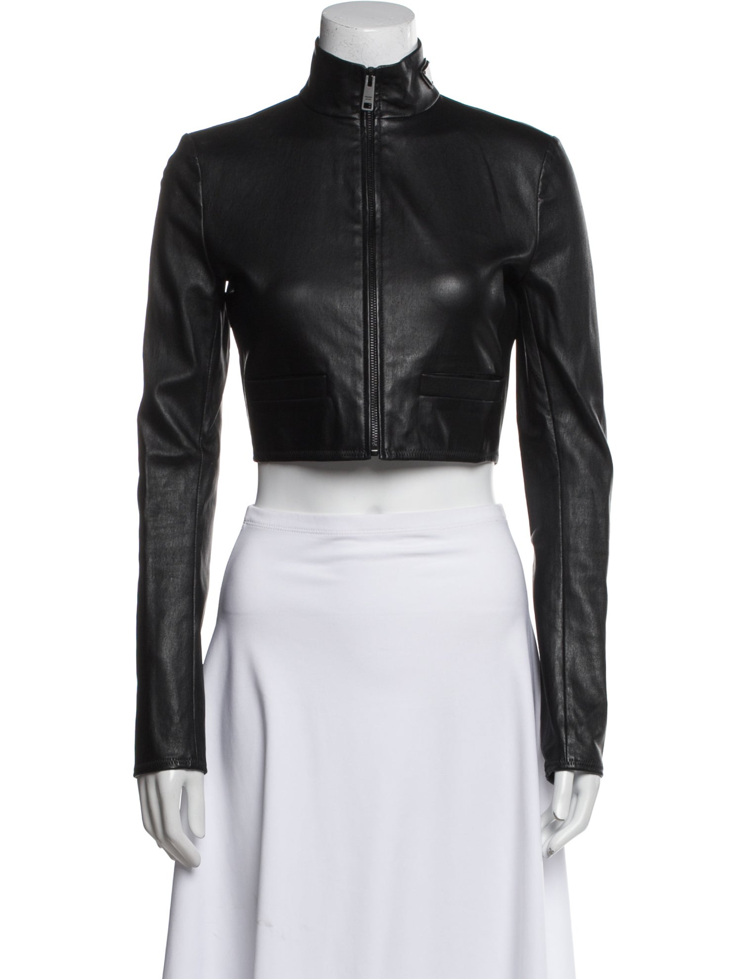 Prada 2023 Leather Biker Jacket