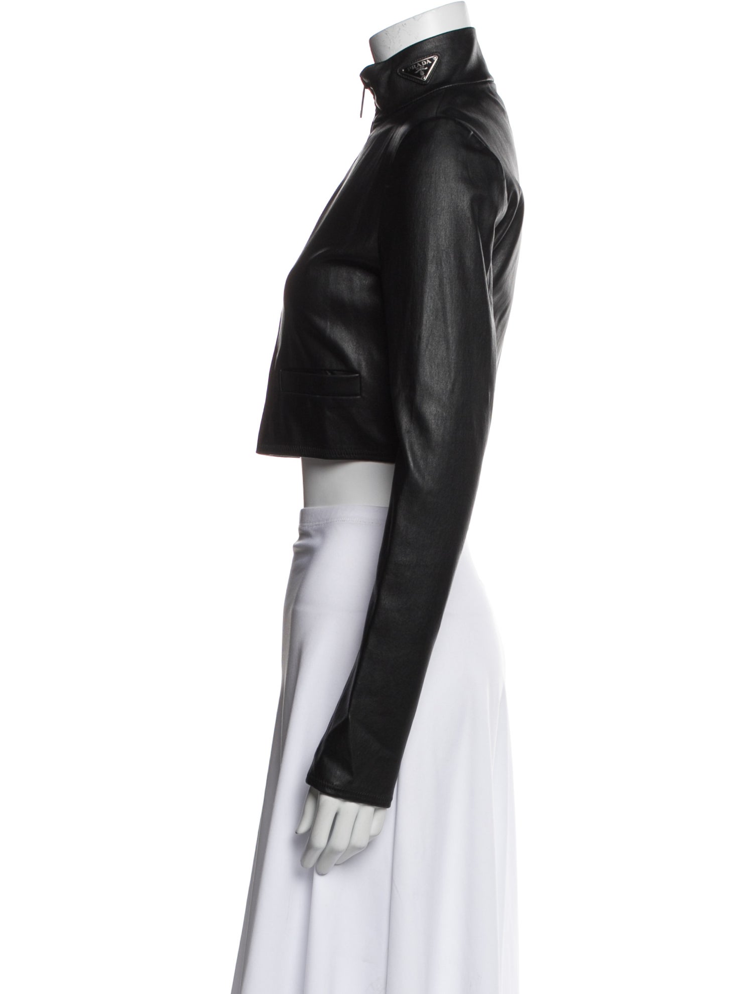 Prada 2023 Leather Biker Jacket