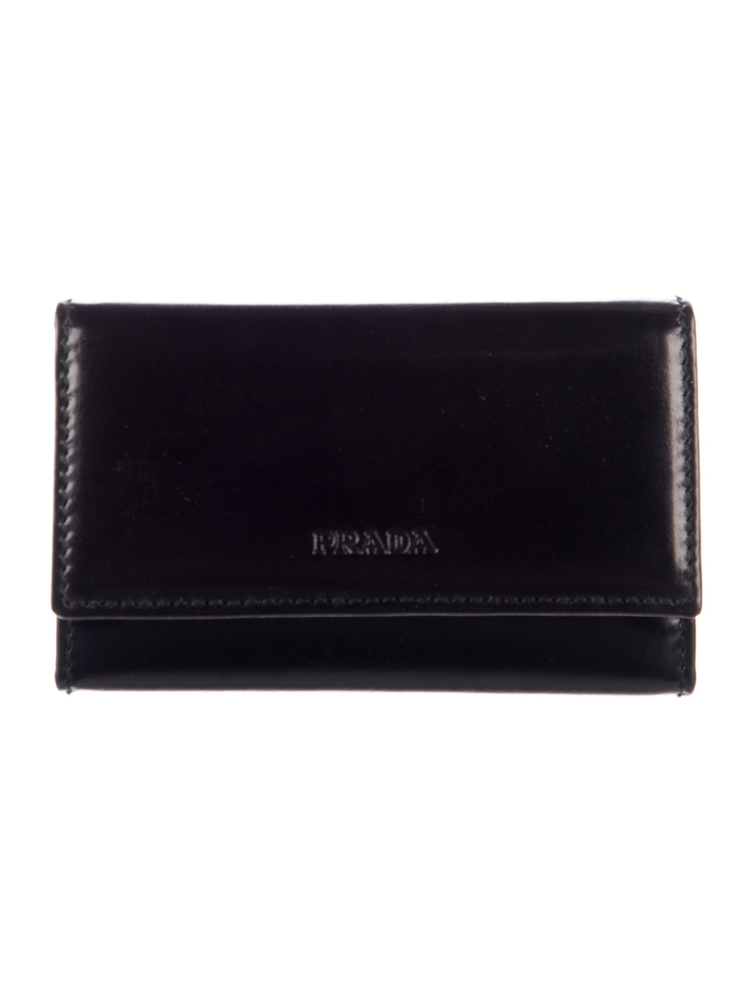 Prada Leather 6 Ring Key Holder