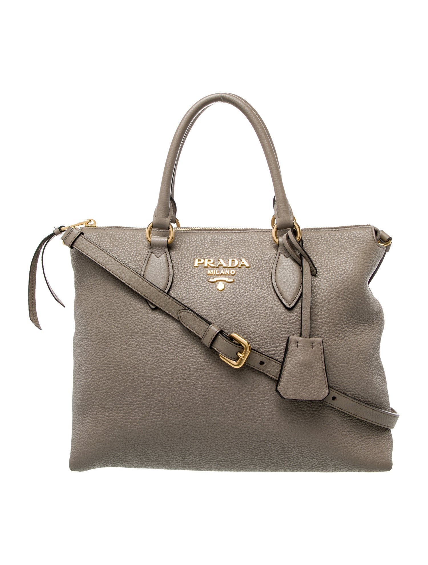 Prada Vitello Daino Leather Bauletto