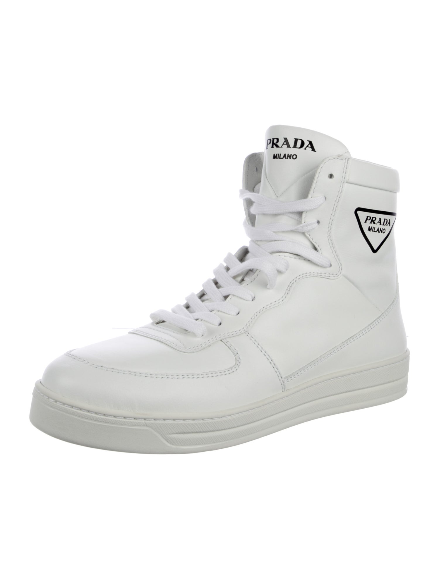 Prada Leather Sneakers