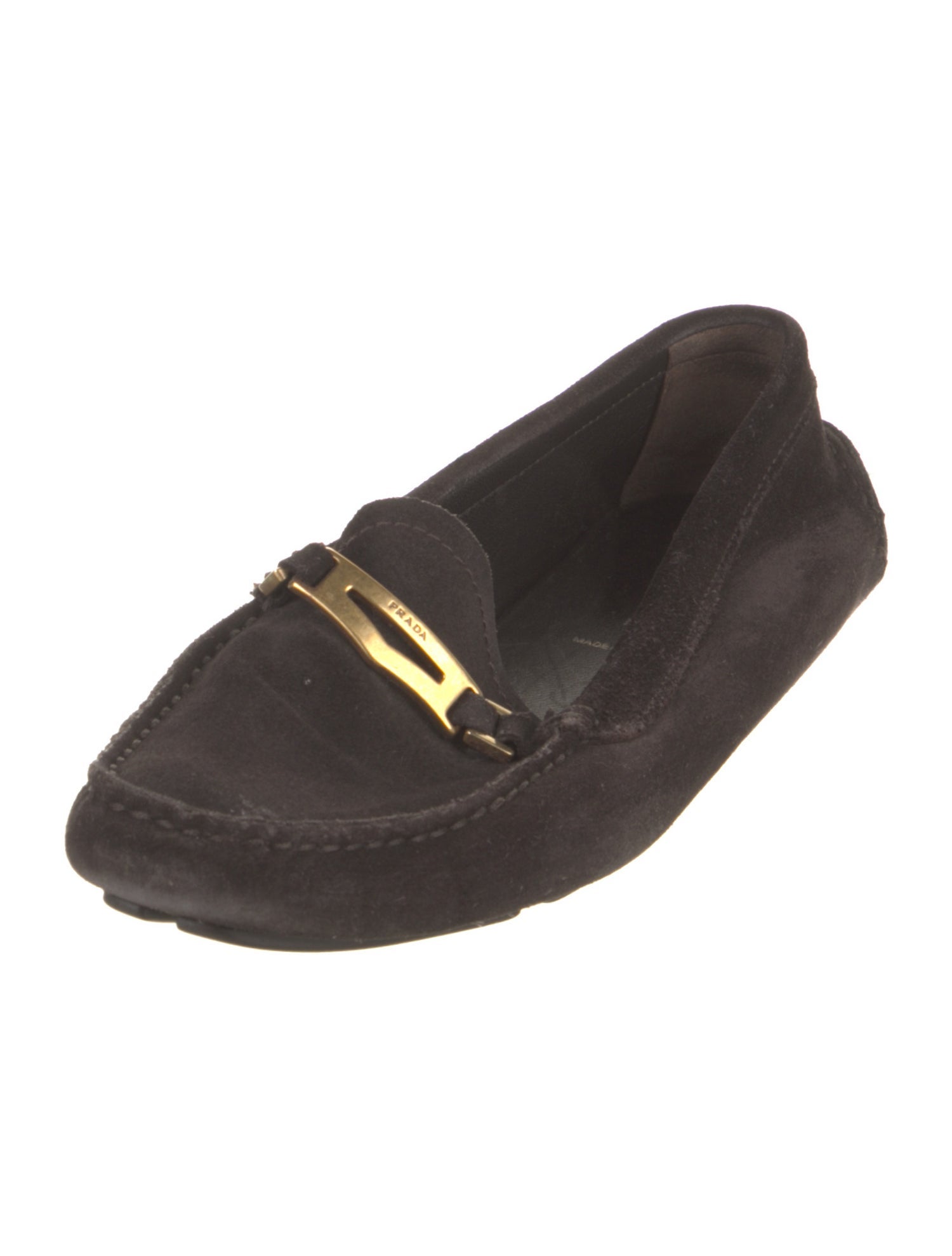Prada Suede Loafers