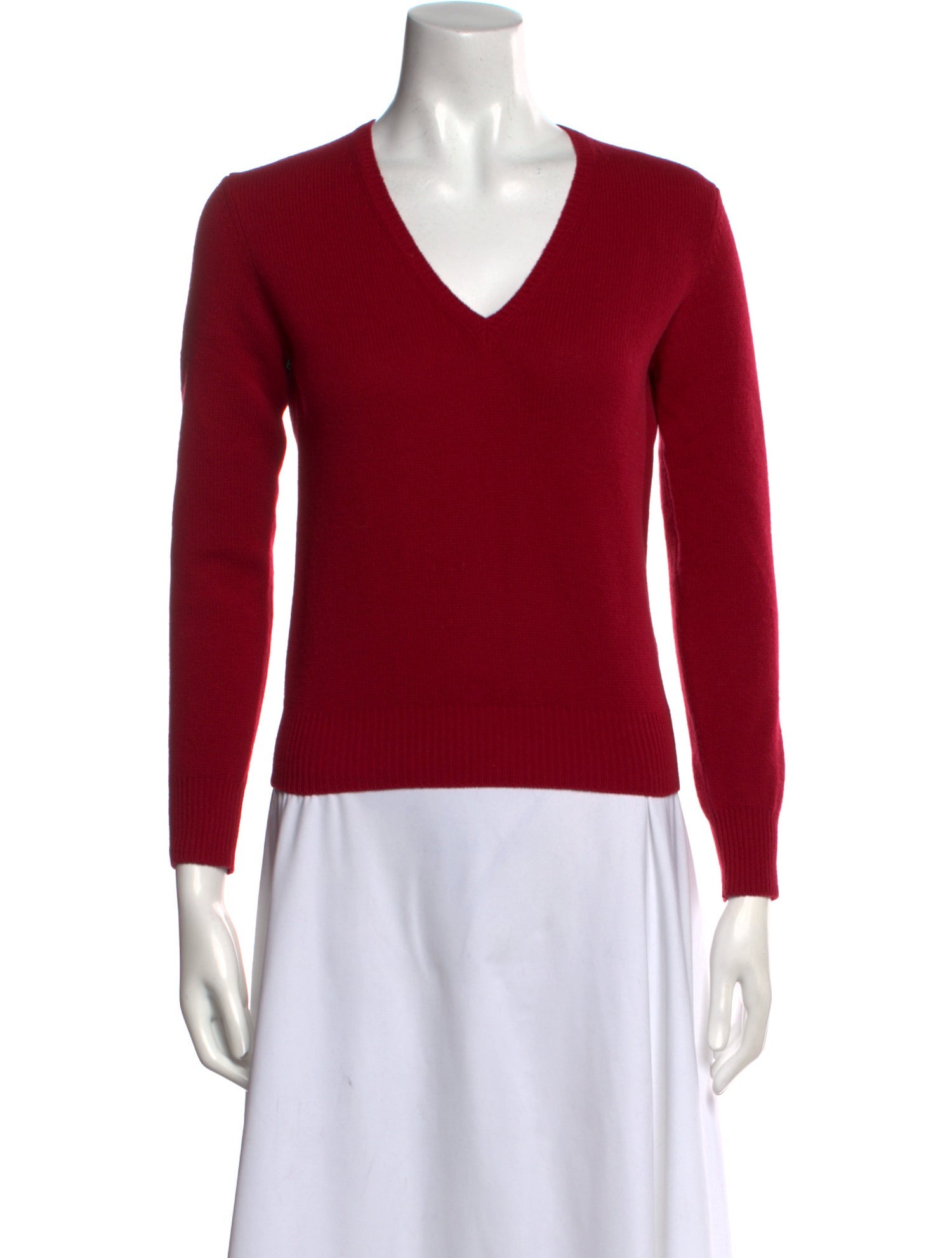 Prada Wool V-Neck Sweater