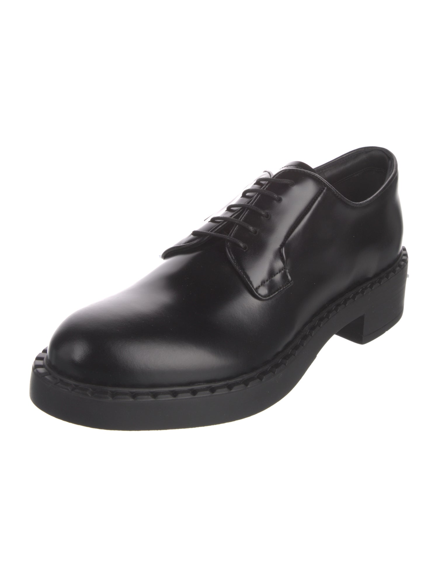 Prada Patent Leather Oxfords