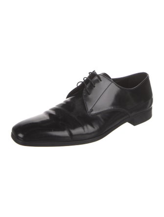 Prada Patent Leather Derby Shoes