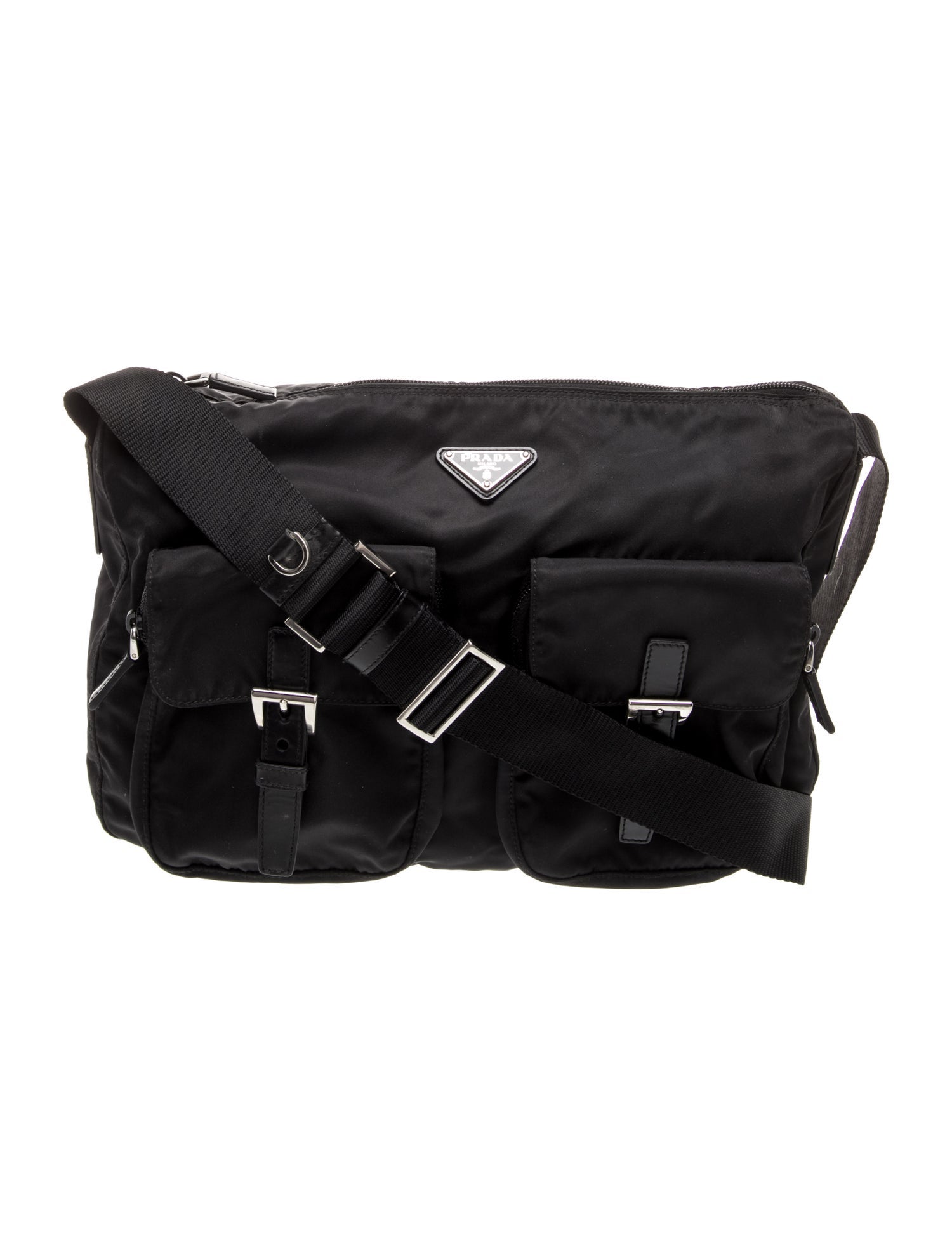 Prada Tessuto Nylon Messenger Bag