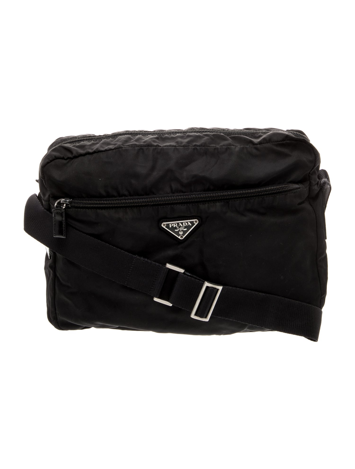 Prada Tessuto Nylon Messenger Bag