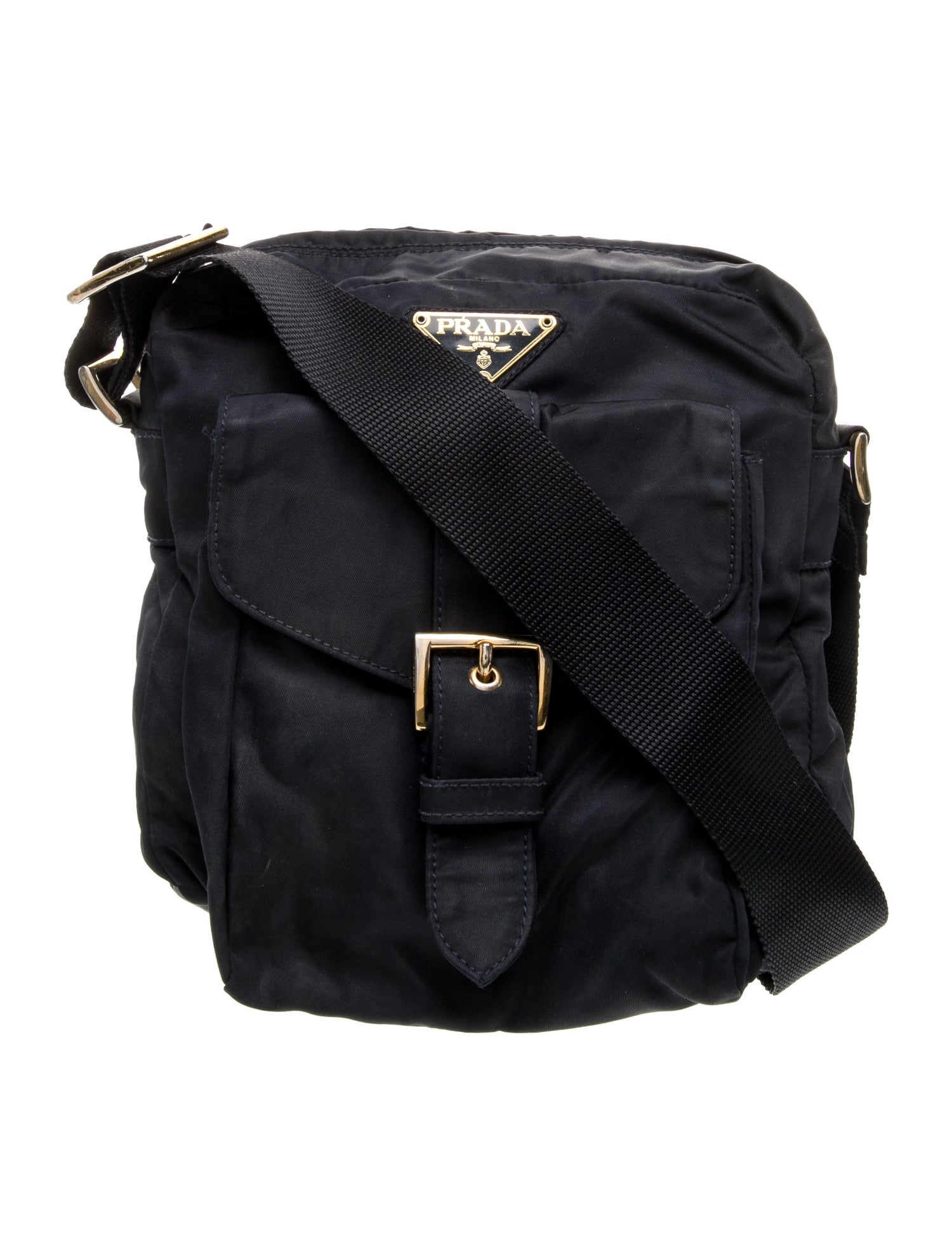 Prada Tessuto Nylon Messenger Bag