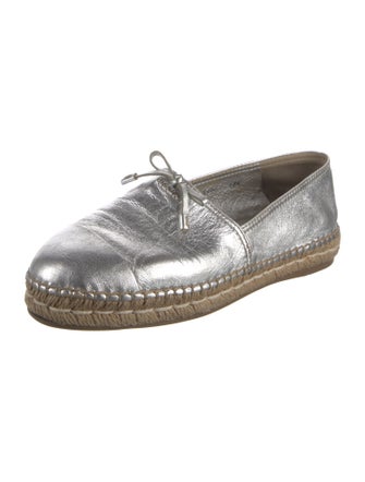 Prada Leather Espadrilles