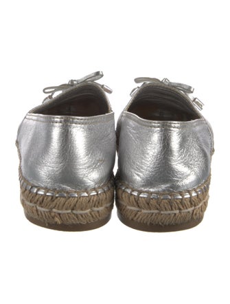 Prada Leather Espadrilles