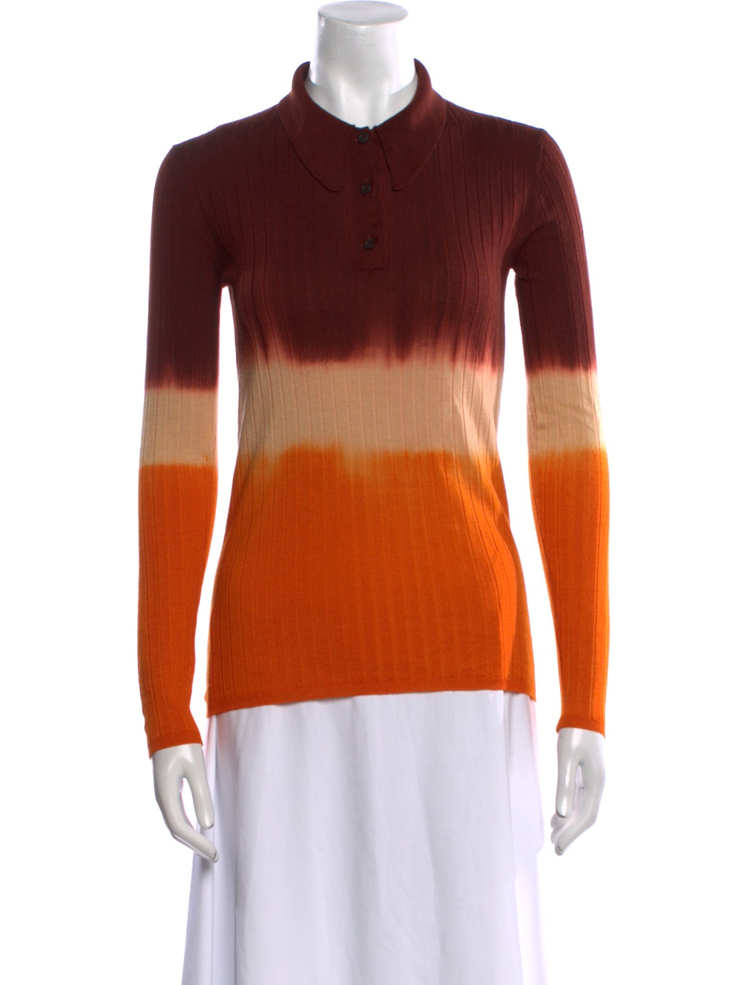 Prada 2020 Tie-Dye Print Polo