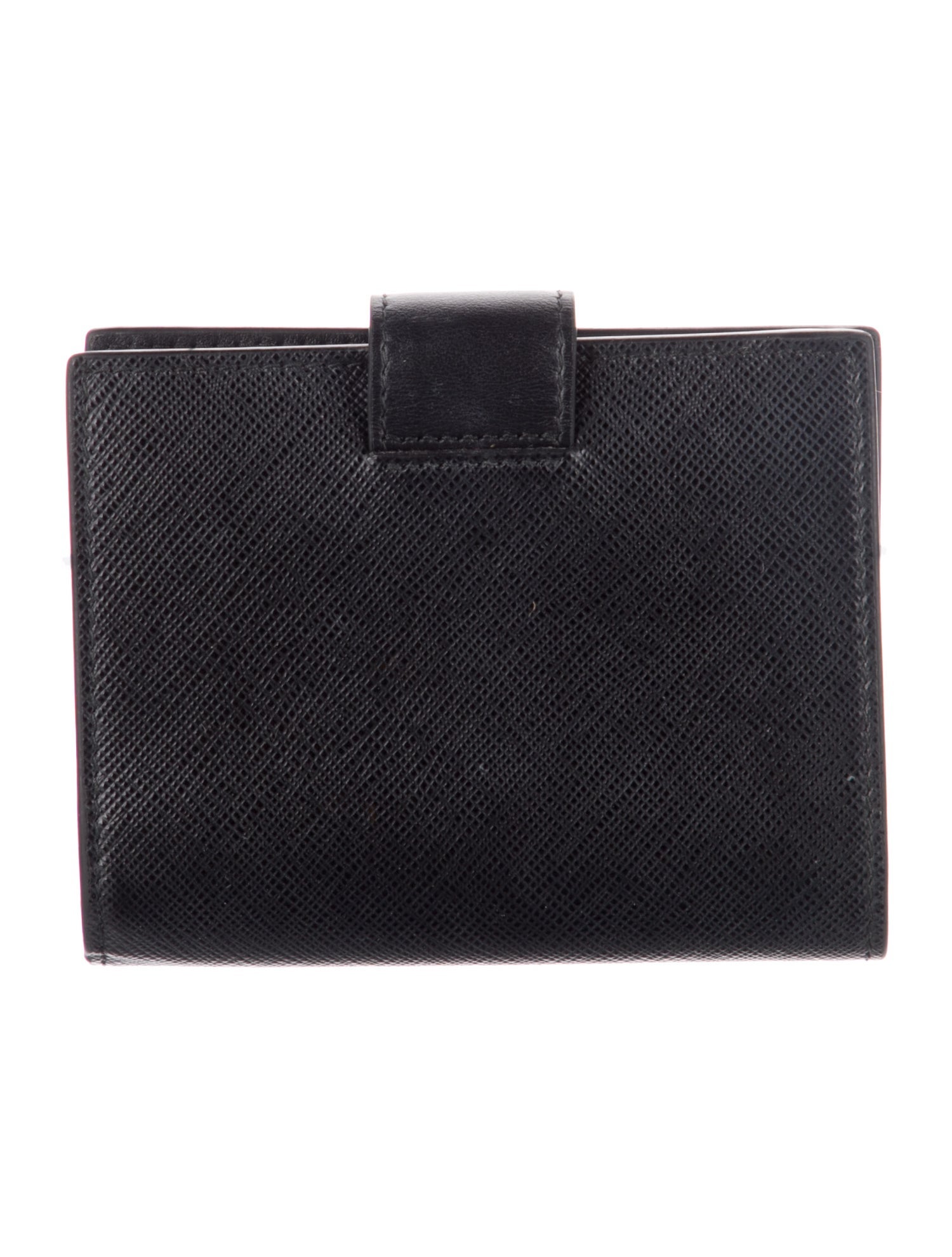 Prada Saffiano Lux Leather French Purse