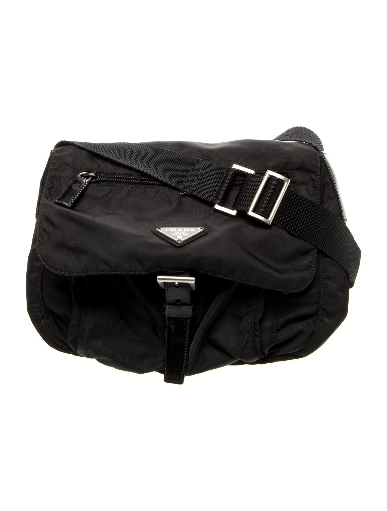 Prada Tessuto Nylon Shoulder Bag Vintage