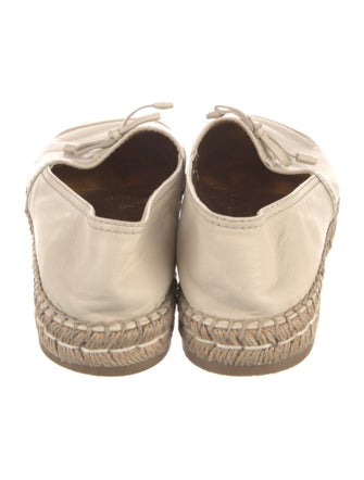 Prada Leather Espadrilles