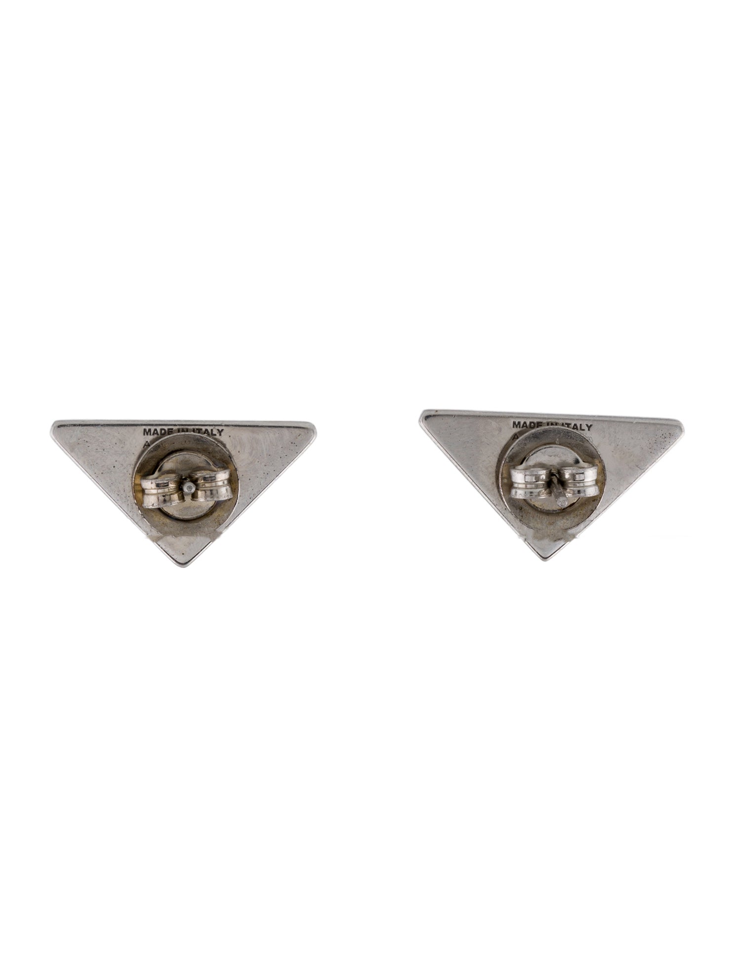 Enamel Stud Earrings