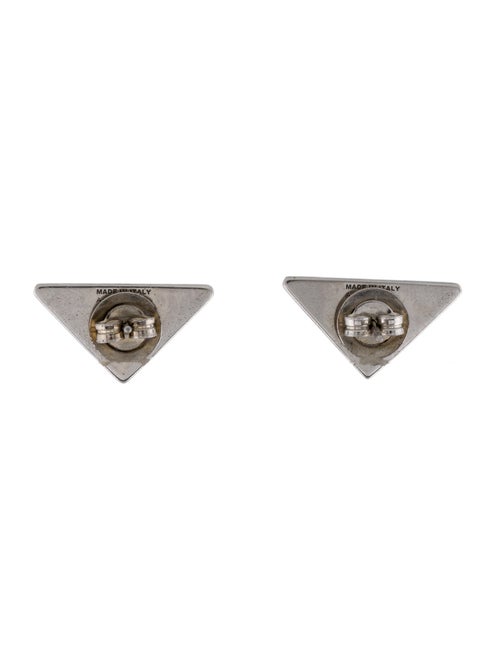 Prada Enamel Stud Earrings