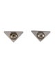 Prada Enamel Stud Earrings