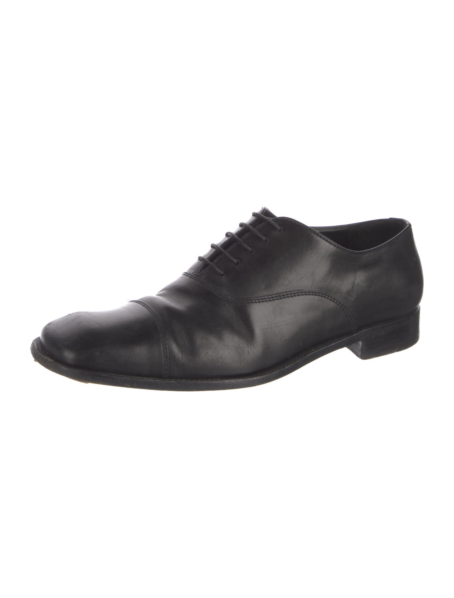 Prada Leather Oxfords