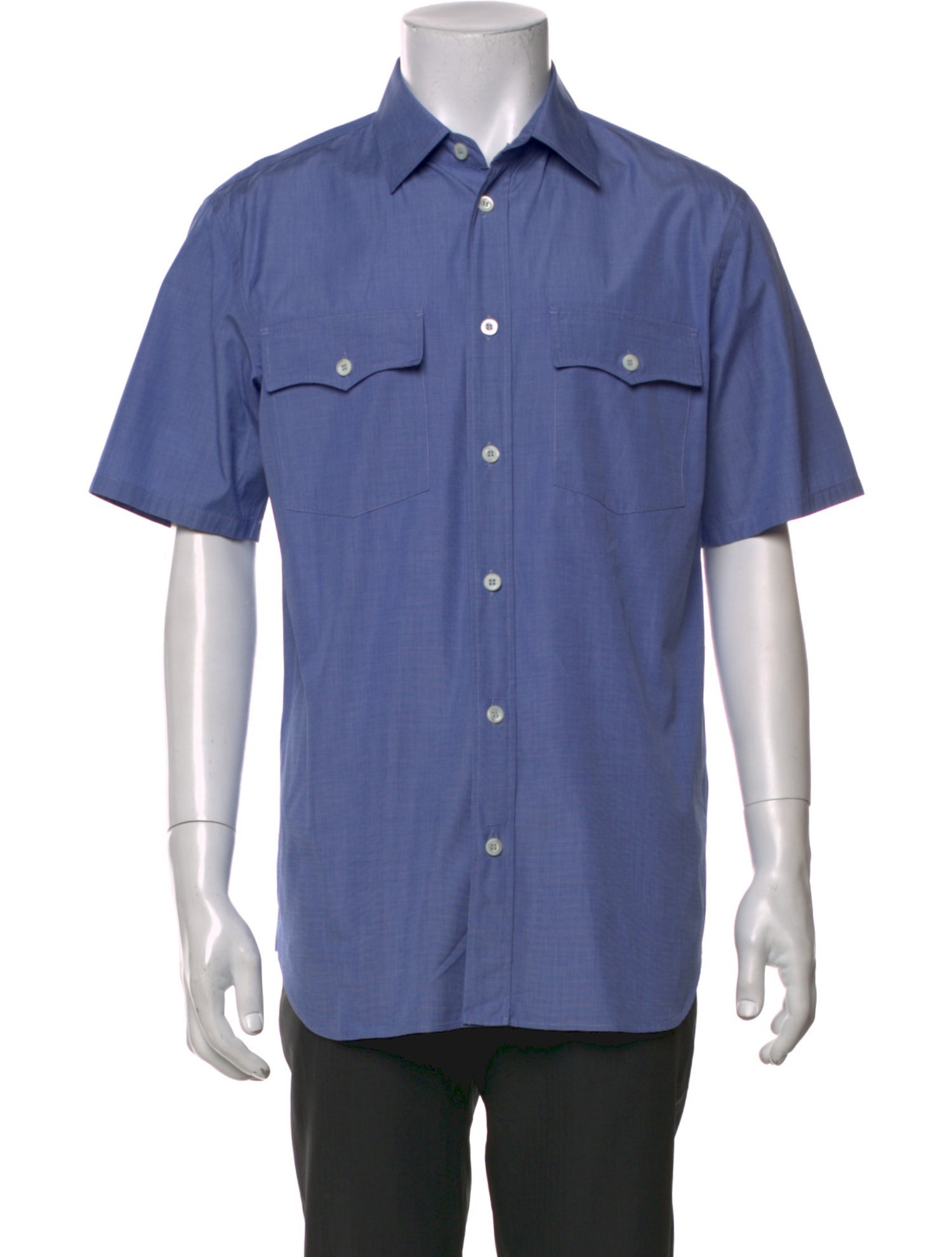 Prada 2025 Enameled Metal Triangle Shirt