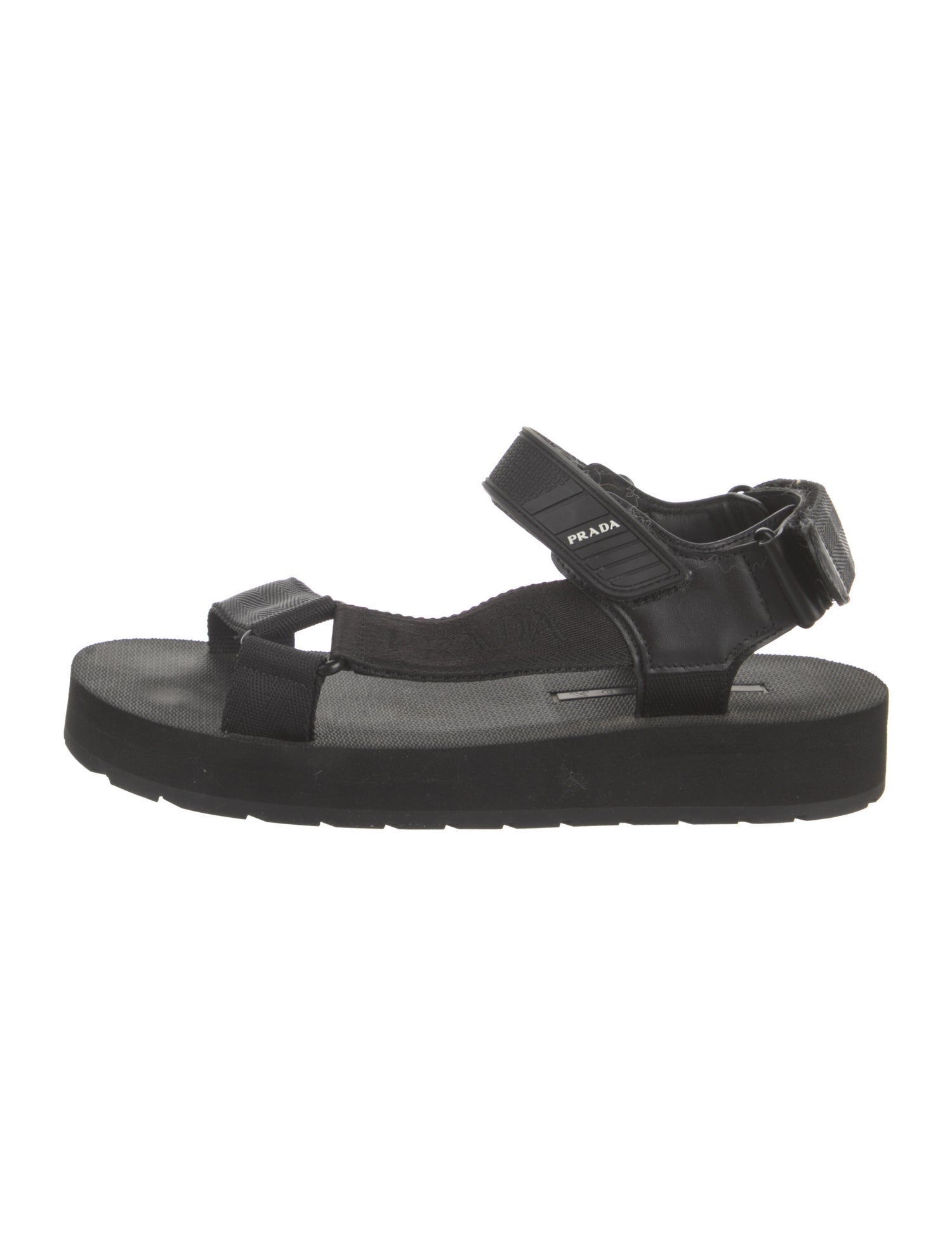 Prada Canvas Sandals