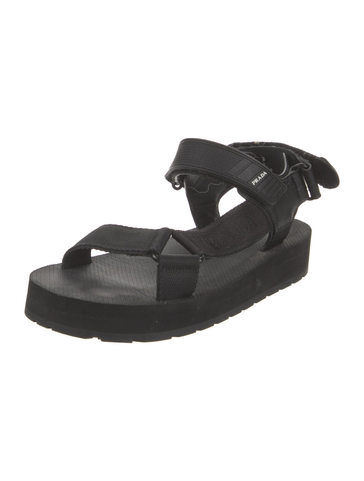 Prada Canvas Sandals