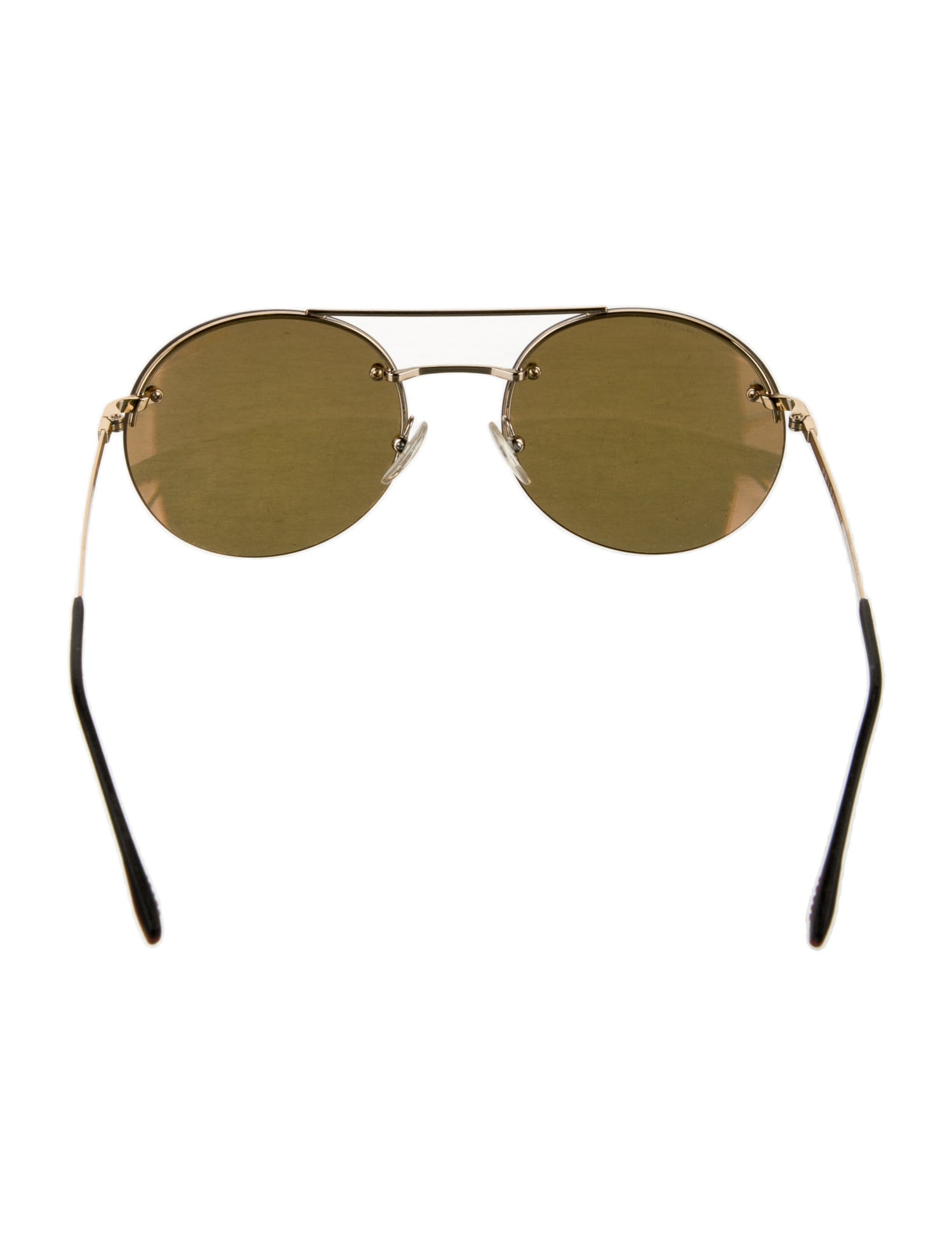 Prada Aviator Mirrored Sunglasses