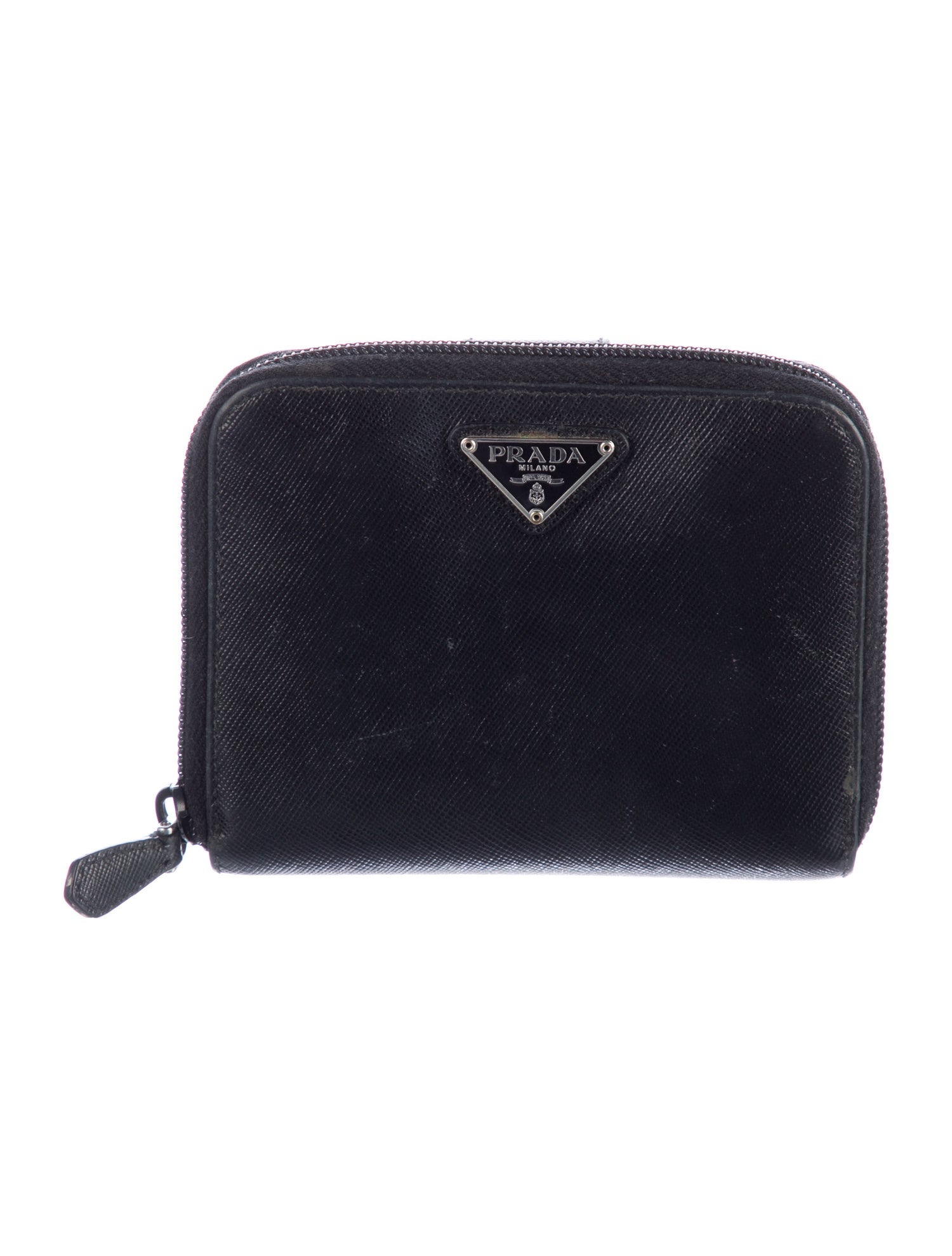 Prada Leather Compact Wallet