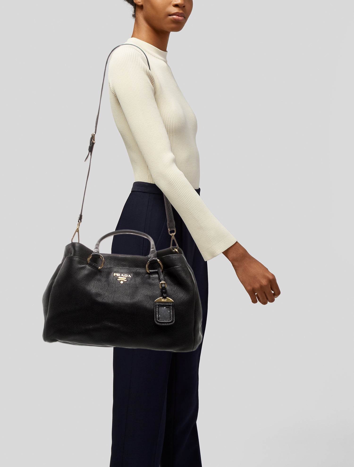 Prada Signature Shoulder Bag