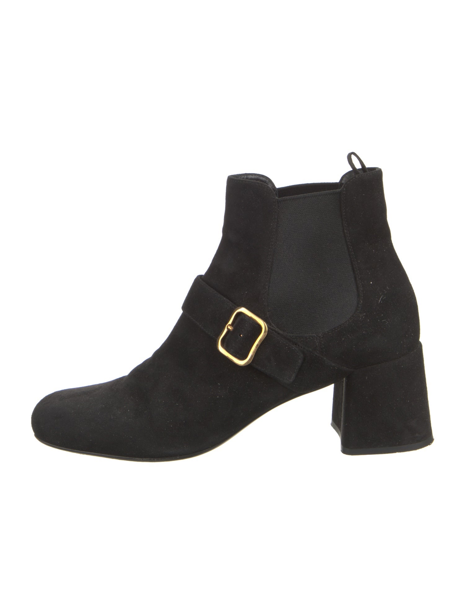 Prada Suede Chelsea Boots