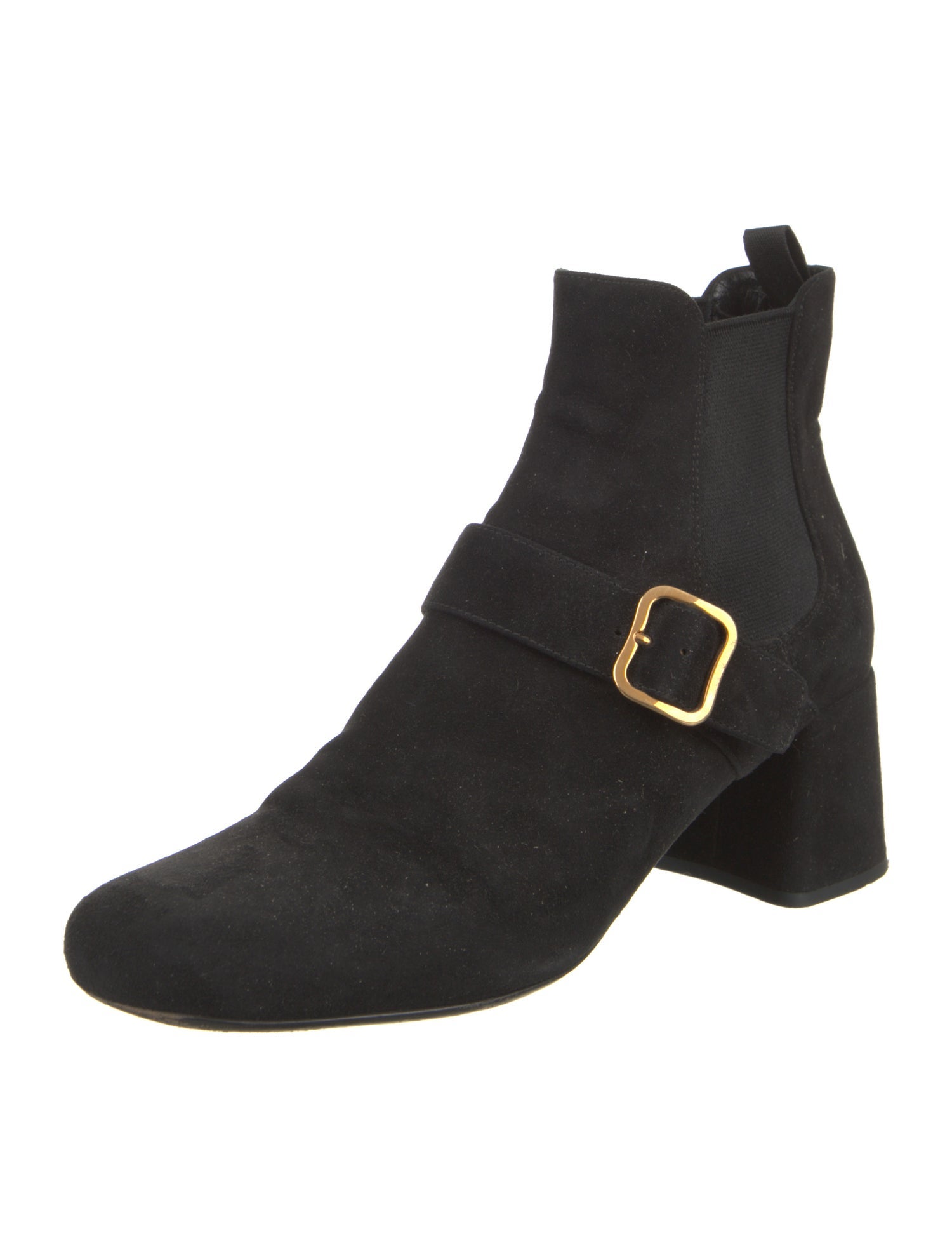 Prada Suede Chelsea Boots
