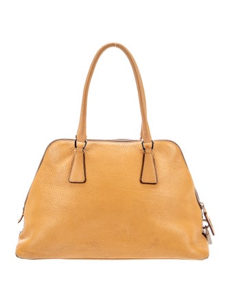 Prada Leather Top Handle Bag