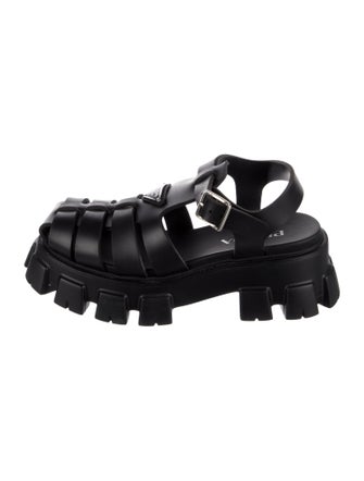 Prada Rubber Gladiator Sandals
