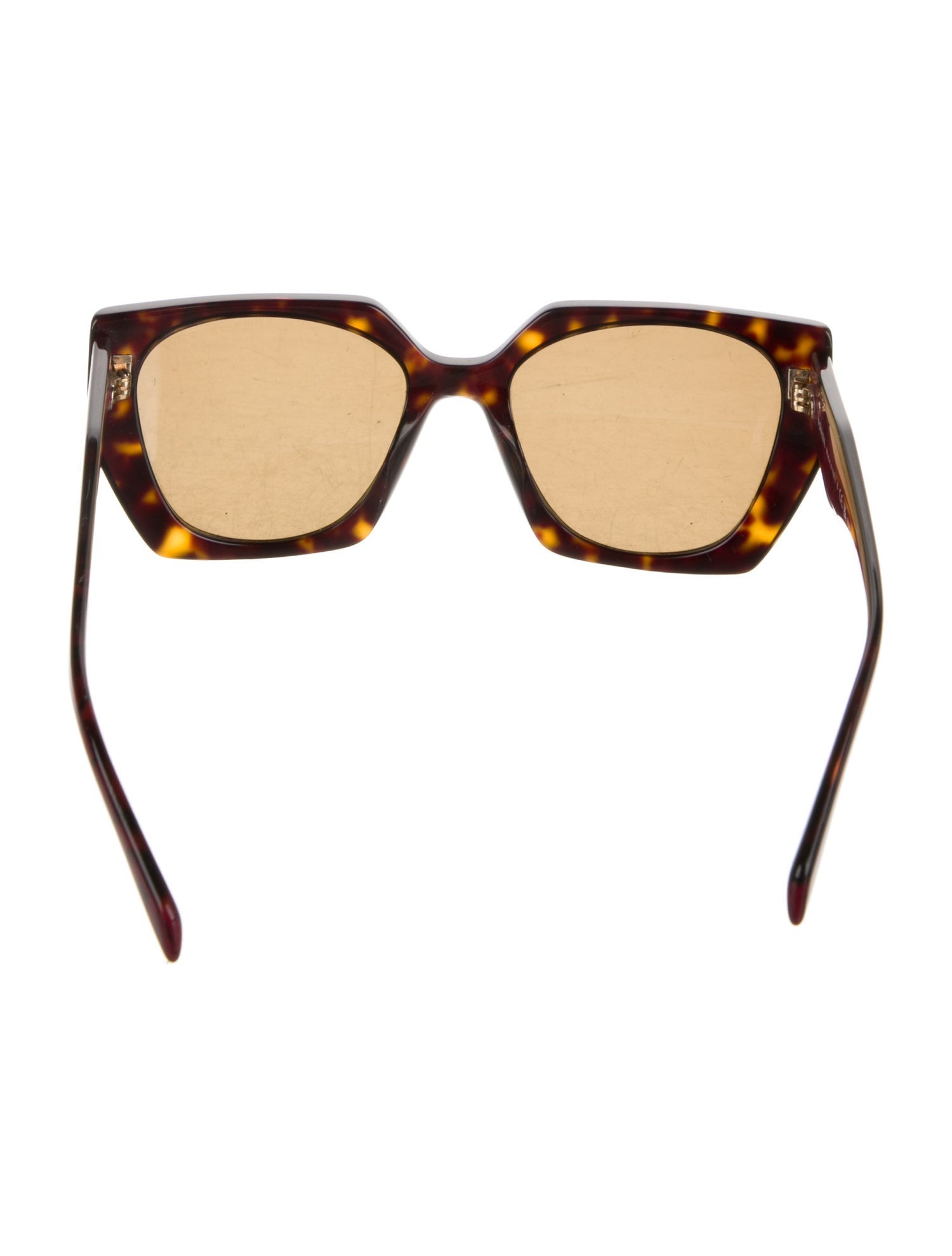 Prada Square Tinted Sunglasses