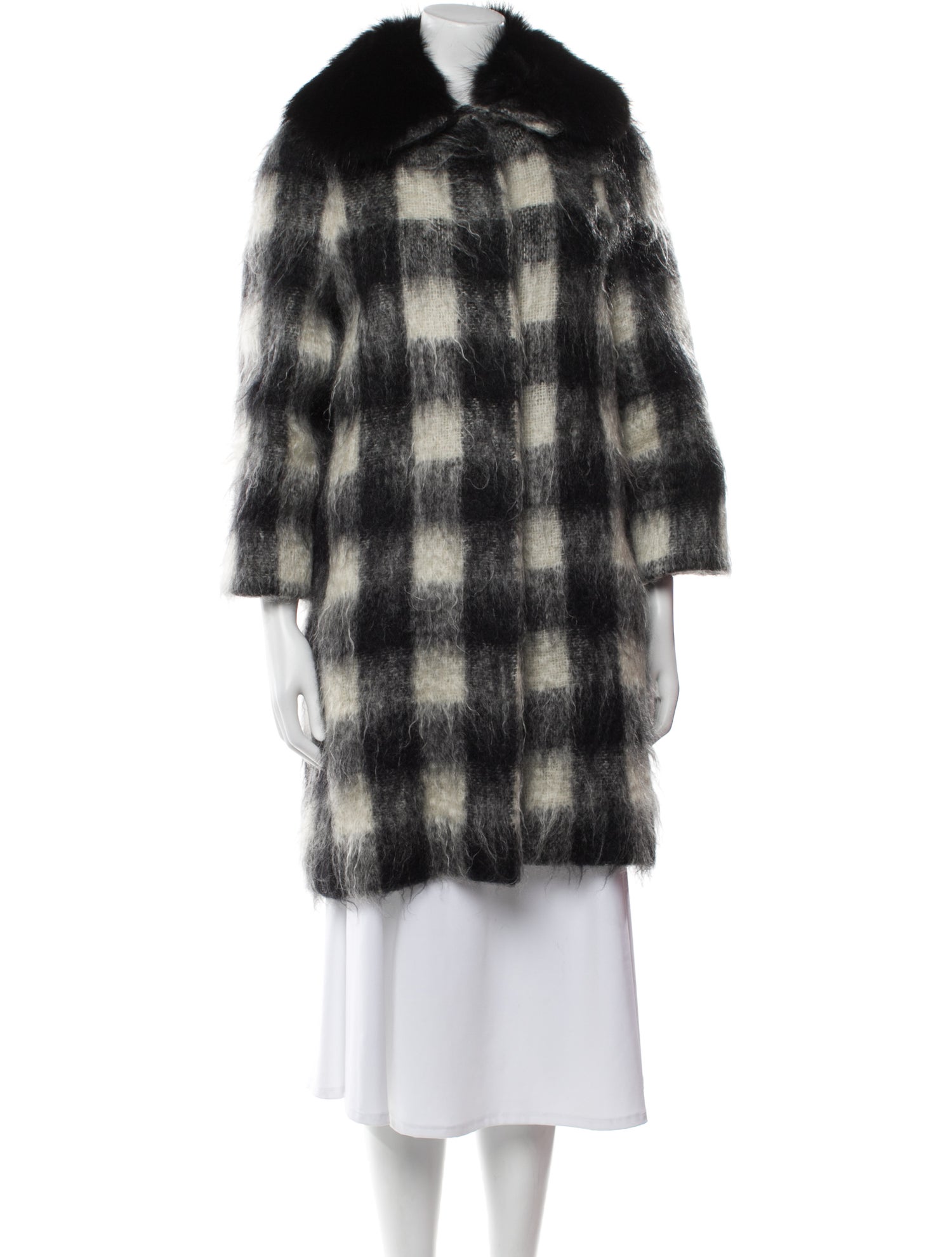 Prada Vintage 2011 Fur Coat