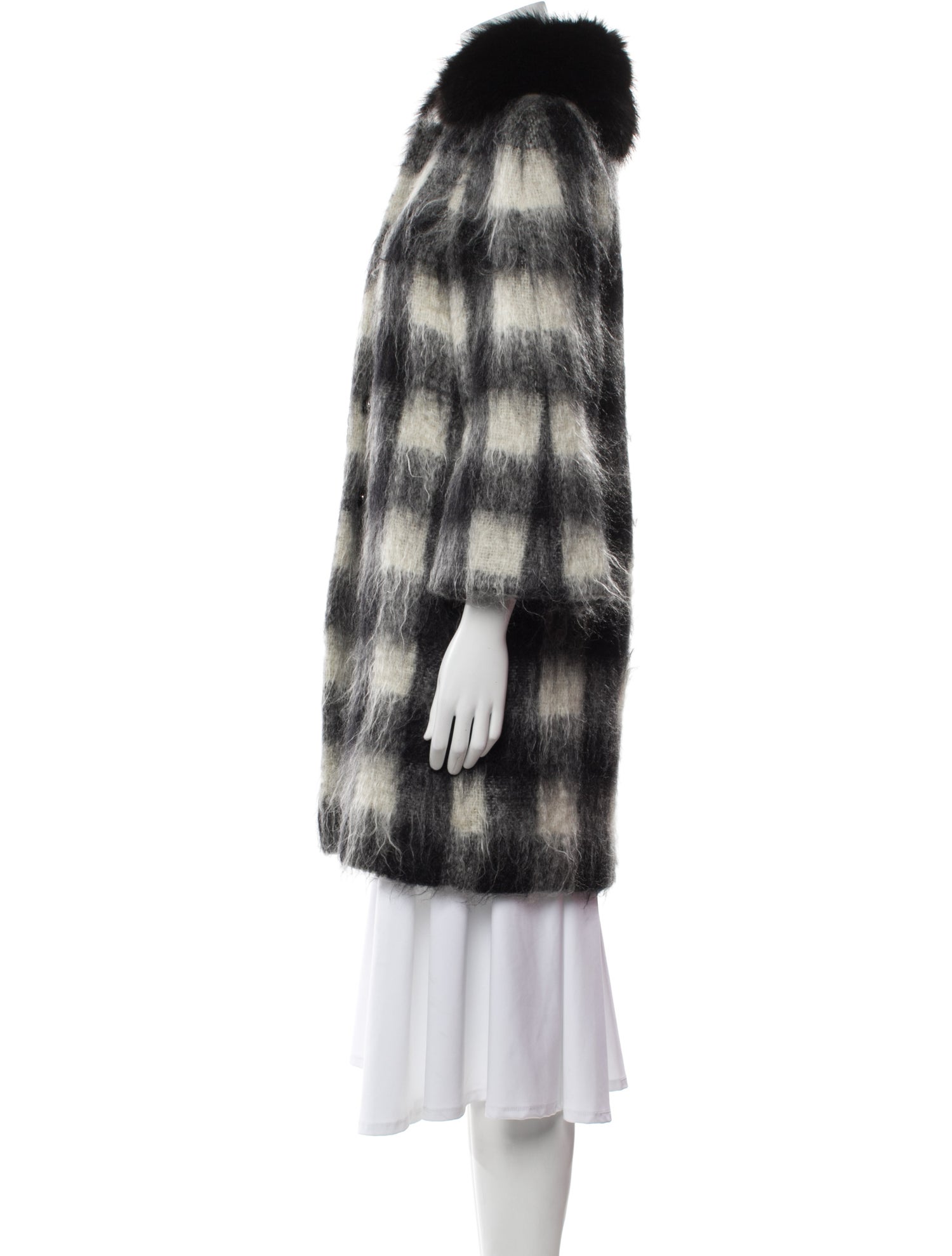 Prada Vintage 2011 Fur Coat