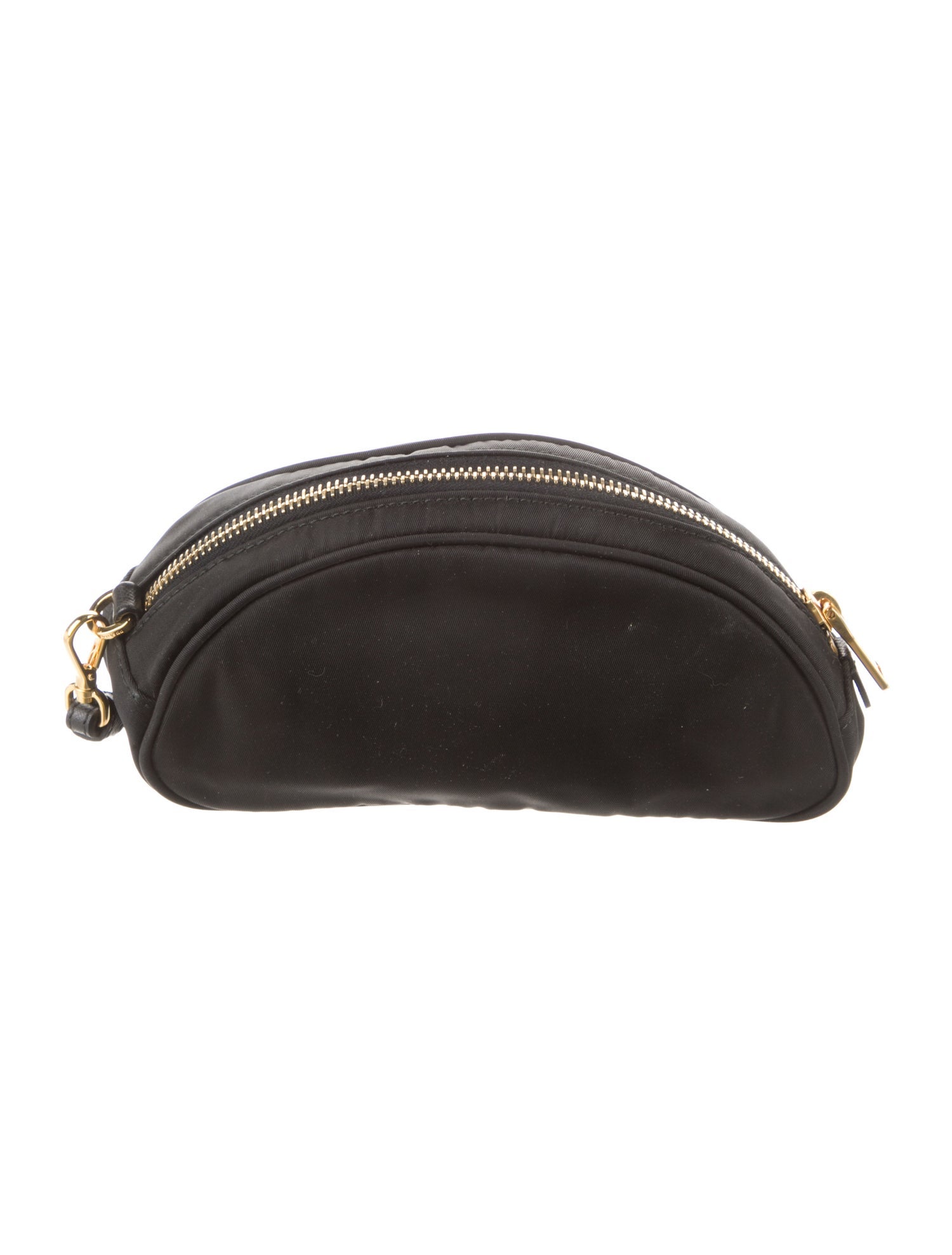 Prada Tessuto Cosmetic Pouch w/ Wrist Strap