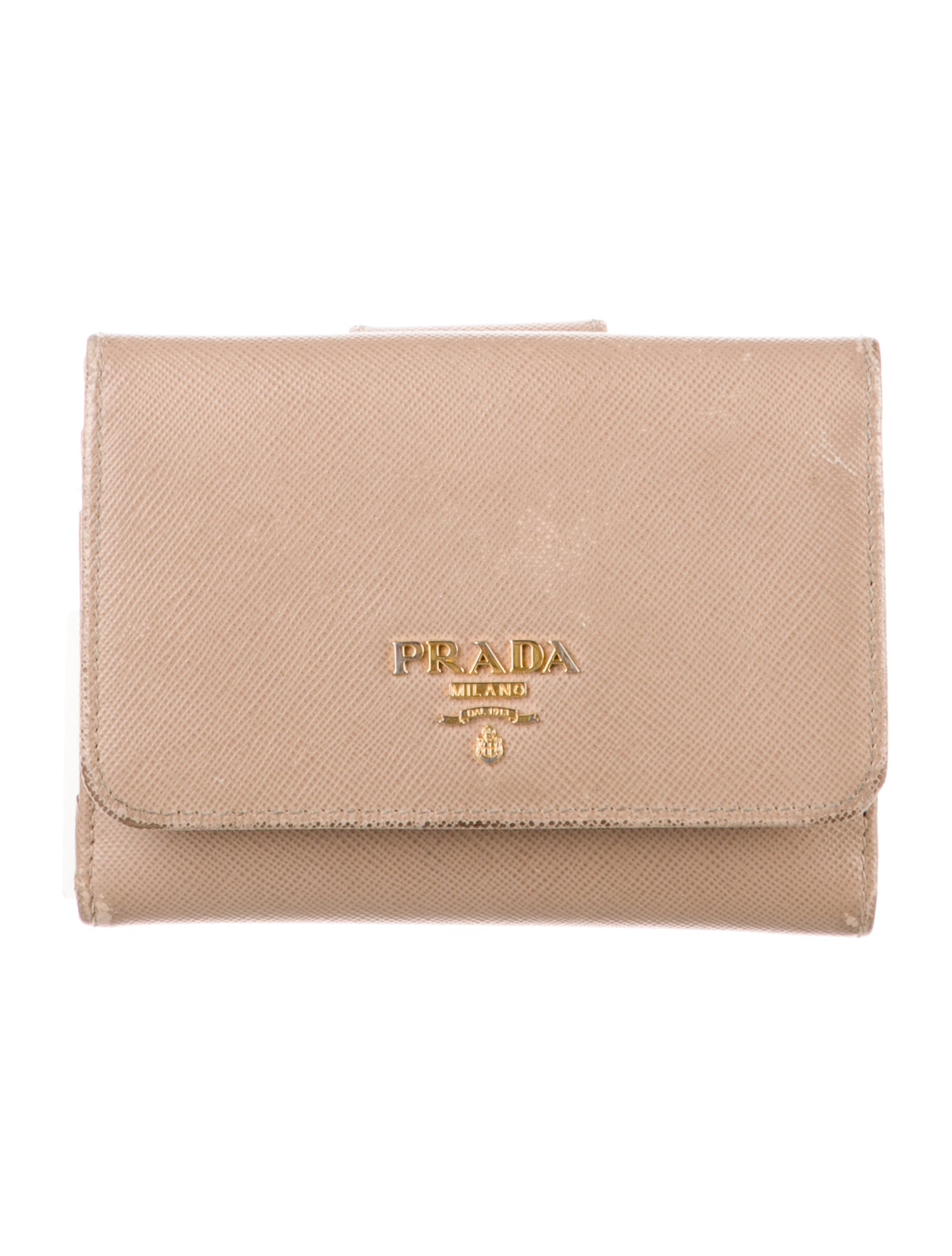 Prada Saffiano Cuir Leather Wallet