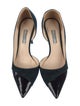 Prada Suede D'Orsay Pumps