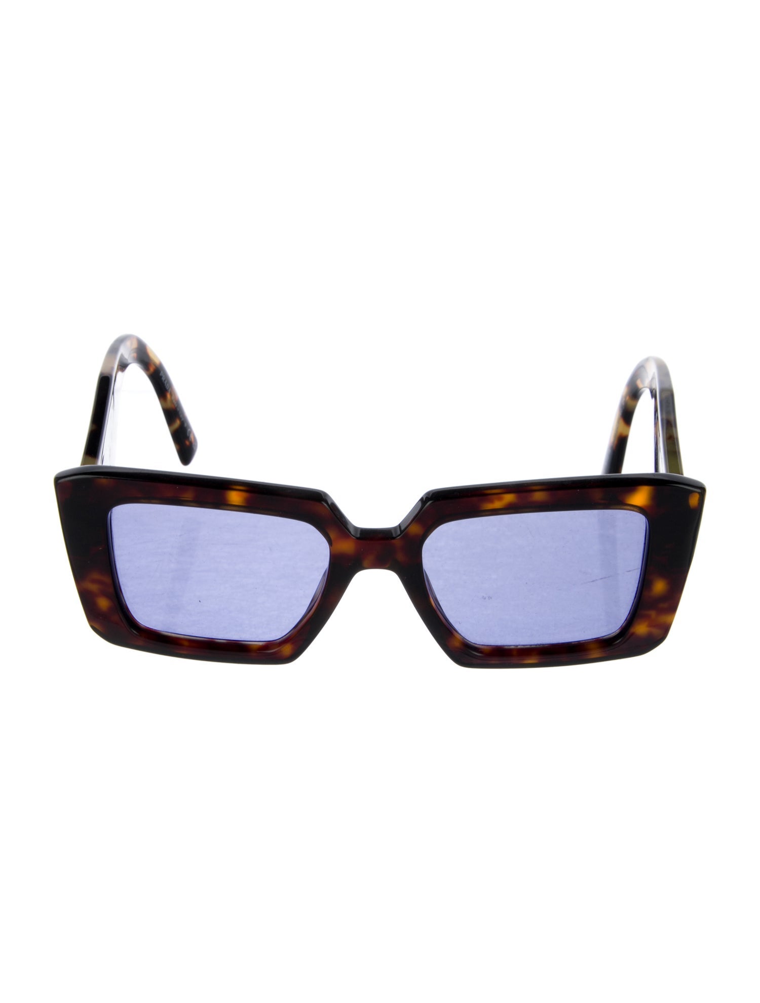 Prada Square Tinted Sunglasses